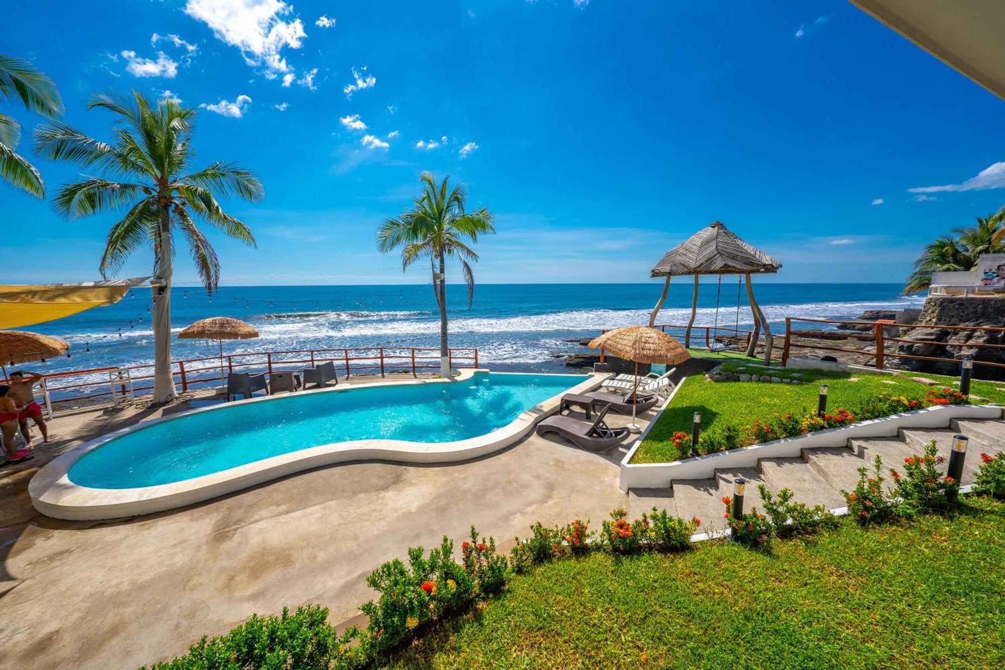 Reef On The Water Hotel Tamanique Kültér fotó